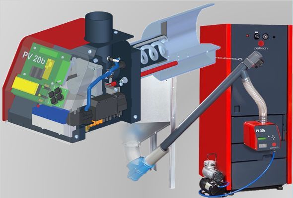 Brûleur à granulé chaudière