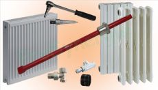 Clé et barre de montage