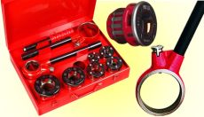 Filière manuelle à têtes interchangeables