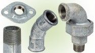 Raccords Fonte & Acier galvanisé (+ raccords à serrage extérieur)