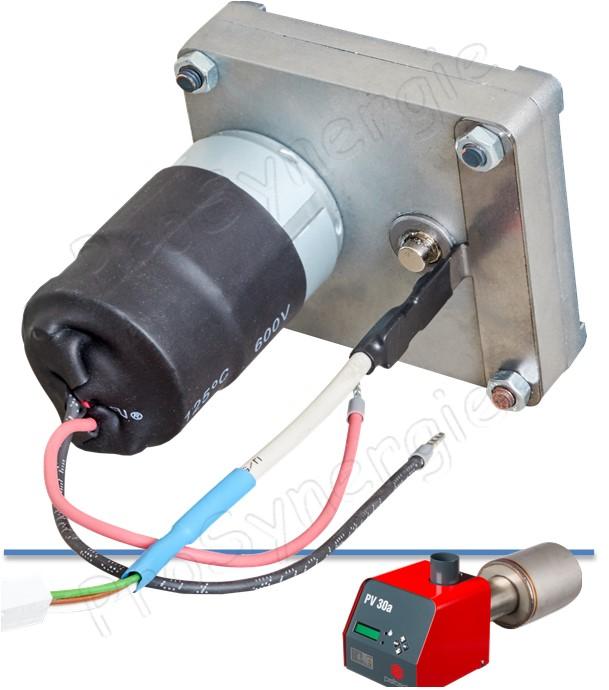 Motoréducteur avec capteur - Entrainement de la Vis interne d´alimentation pour brûleur PV20/30 (a et b)