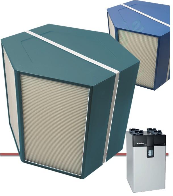 Echangeur hexagonal haut rendement (>90%) pour VMC double-flux Dee Fly Cube 300 et 370