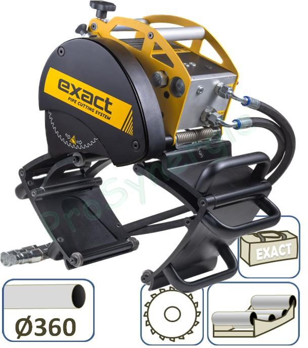Scie circulaire Coupe-tube Exact PipeCut 360 - Hydra Réglage profondeur - Motorisation Hydraulique - Tubes maxi Ø 360 mm
