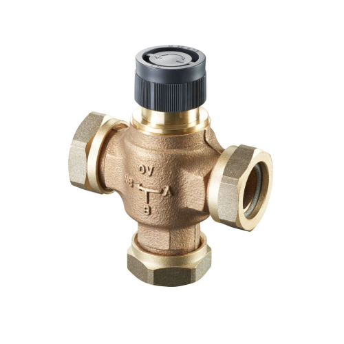 Robinet bronze PN16 mitigeur 3 voies Tri-M TR