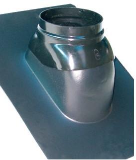 Solin Ardoise avec Rotule - Noir - Etancheité Concentrique