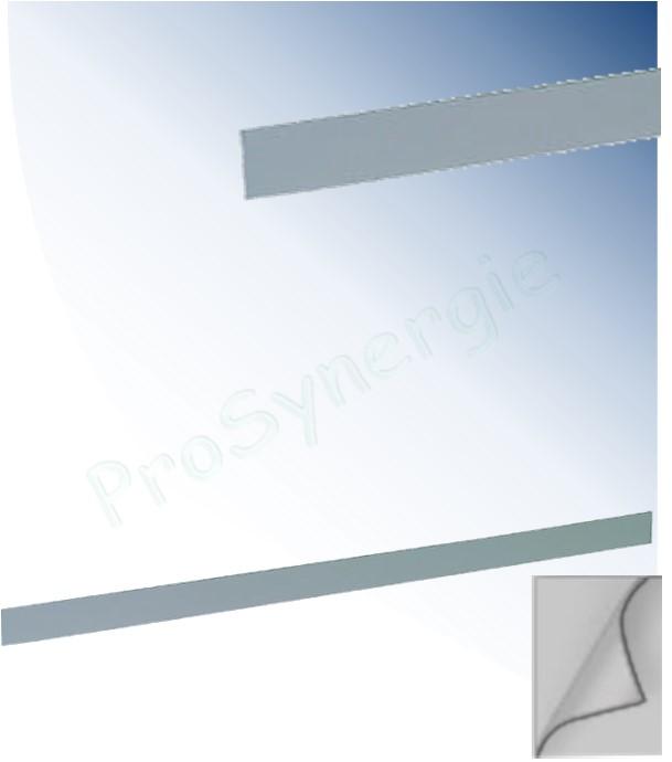 Obturateur adhésif (autocollant) PVC Blanc (recouvrement des fentes d´entrée d´air dans les huisseries