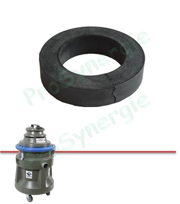 Joint mousse supérieur pour moteur aspirateur Aspirateur Galax 40 L réf 2043 ou 2047