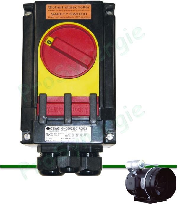 Interrupteur de proximité cadenassable pour zone Atex INTZ ATEX