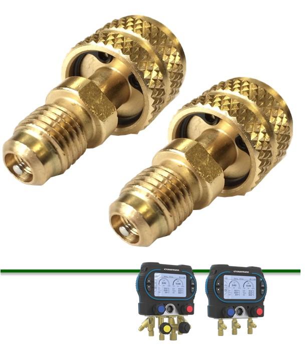 Jeu de deux connecteurs type ACC25830 pour les réfrigérants R410A et R32