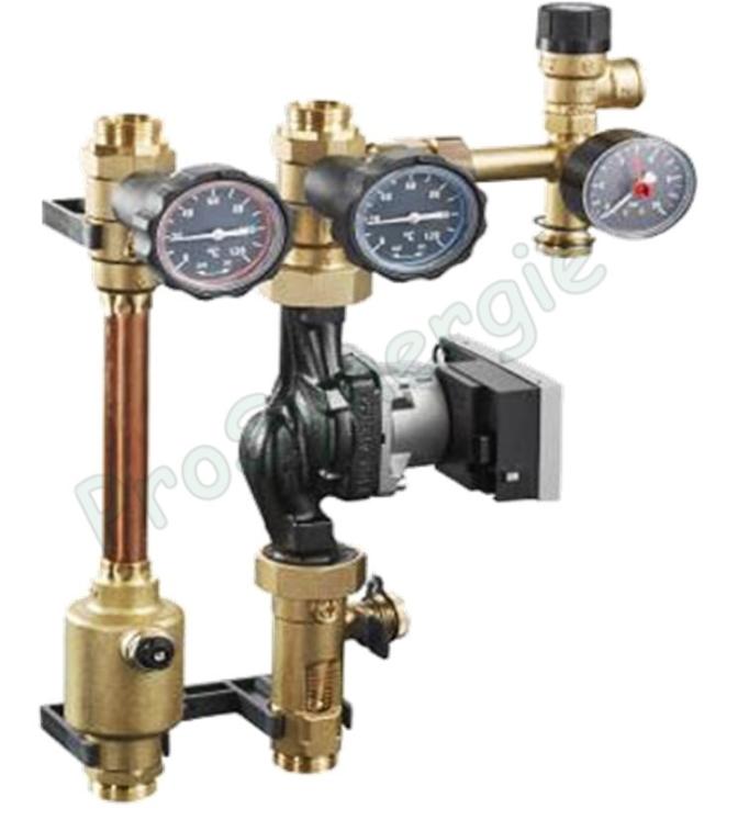  OVENTROP-REGUSOL LH-130, 7-30 l/min, P. WILO-YONOS PARA 25/7.5 PWM 