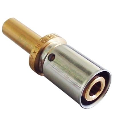 Accouplement multicouches à sertir Ø16mm - cuivre à sertir Ø14 mm