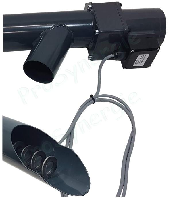 Utilisation des vis à granulé / pellet