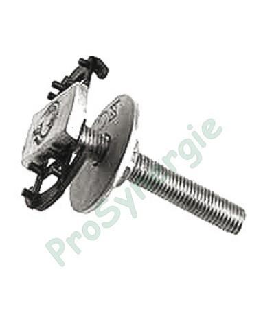 Double écrou (Accessoires M8 pour rails) - Suspension de tuyau de Ventilation avec Collers