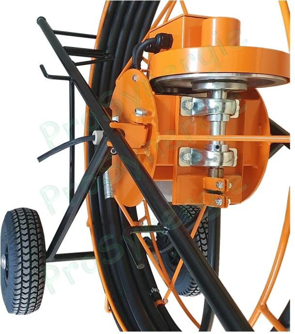 Nouveau Rotonet 2 sens : Présentation de l´appareil à débistrer les conduits de cheminée