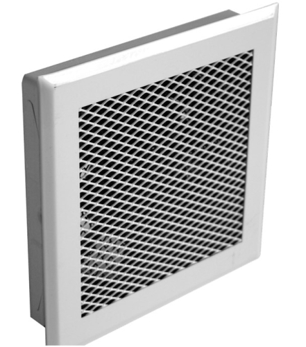 Grille motorisée RAC Mono Bouche 172x172x30mm (Encastrement = 154x154) - 75m3/h 24dB(A) 9W