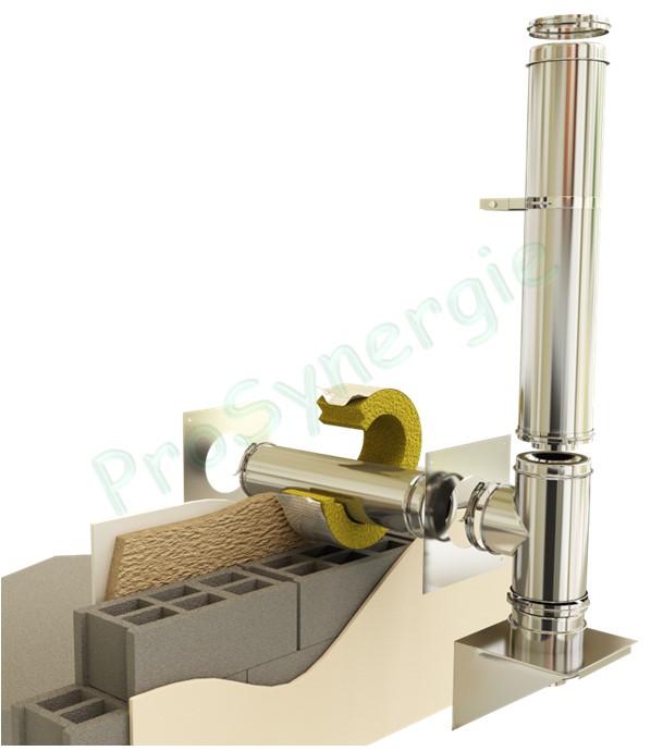 Système Isoten : pour l´isolation des traversées de paroi (plancher, mur, toit, etc...)