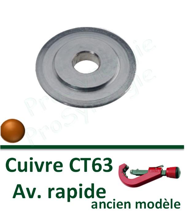 Molettes pour coupe-tube Cuivre avance rapide ancien modèle 210305