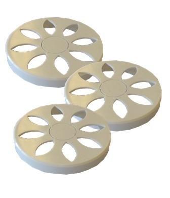 Lot de 3 obturateurs bouche Bio Design