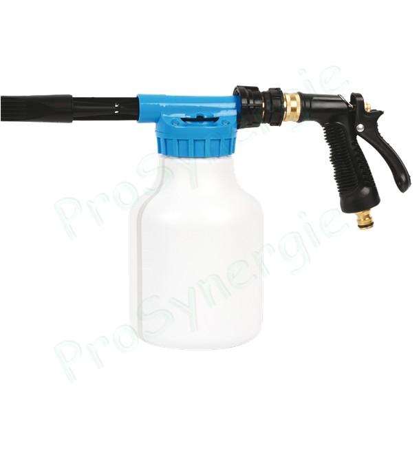 EASYGUN Pistolet mousseur pour panneau solaire adaptable sur tuyau d'arrosage