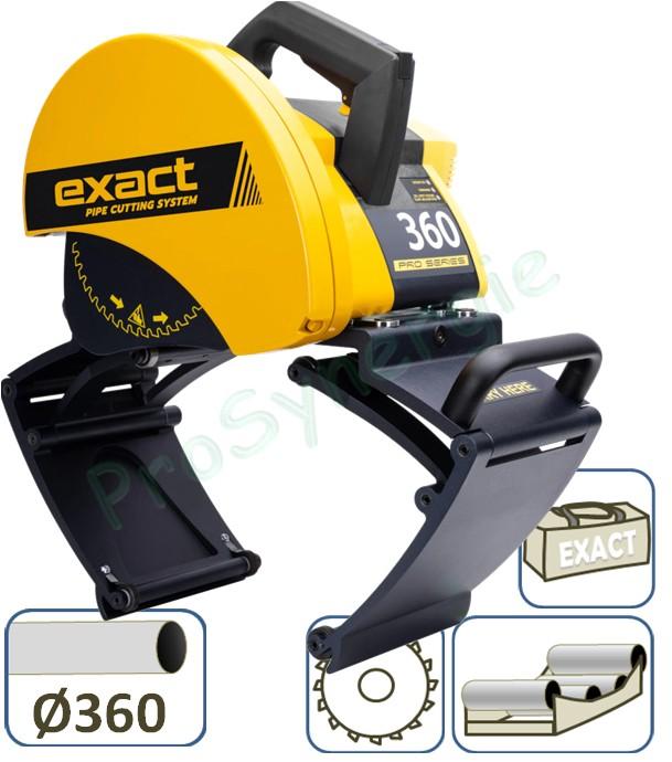 Scie circulaire Coupe-tube Exact PipeCut 360 - Pro Series Réglage profondeur - 230V - Tubes maxi Ø 360 mm