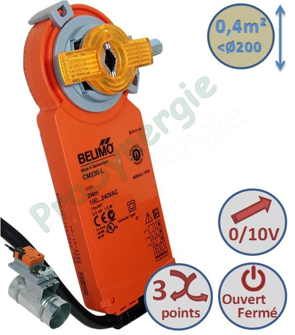 Moteur Proportionnel LM 230V - A SR