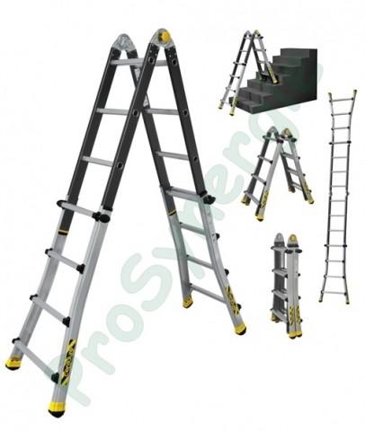 Echelle télescopique professionnelle TT