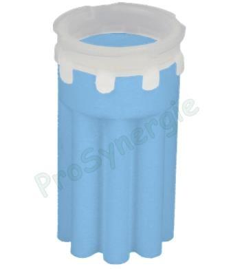 Tamis synthétique fritté Magnum Siku bleu 50 à 75 μm (cartouches filtrantes forme étoile) ØxL = 118x38mm