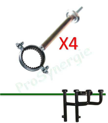 Kit de fixation pour ensemble départ modulaire