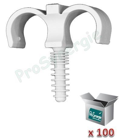 Collier cheville plastique double