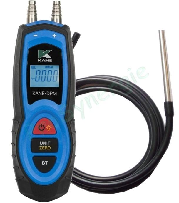 KANE DPM - Manomètre / Déprimomètre numérique différentiel avec sonde capilaire et tube inox