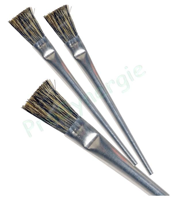 Pinceaux en crin pour flux décapant zinc