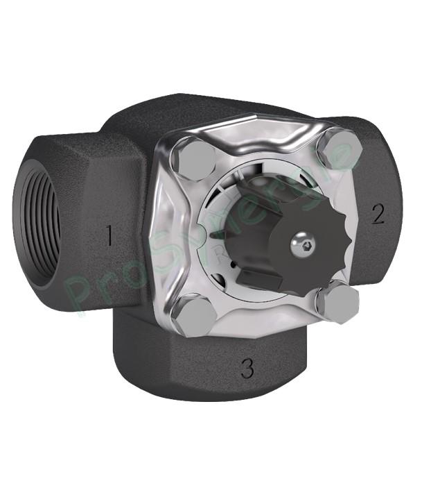 Vanne mélangeuse chauffage en Fonte Termomix - 3 Voies - Femelle