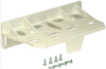 Equerre de fixation pour 2 filtres à tête polypropylène