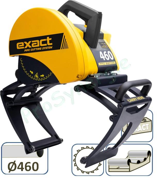Scie circulaire Coupe-tube Exact PipeCut 460 - Pro Series Réglage profondeur - 230V - Tubes maxi Ø 460 mm