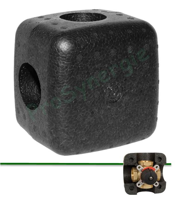 Isolation pour vanne de mélange laiton 4 voies