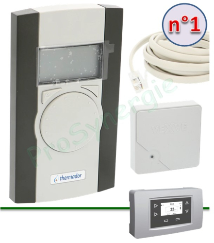 Sonde d´ambiance radio (1er circuit) pour Régulation chauffage Automix 40