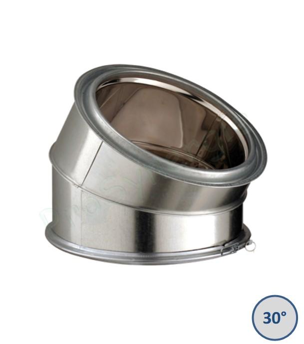 Coude 30° Inox Isolé Poujoulat - Op° peinture
