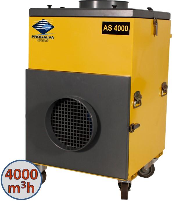 Aspirateur sur chassis Enair 4000 pour entretien réseau ventilation