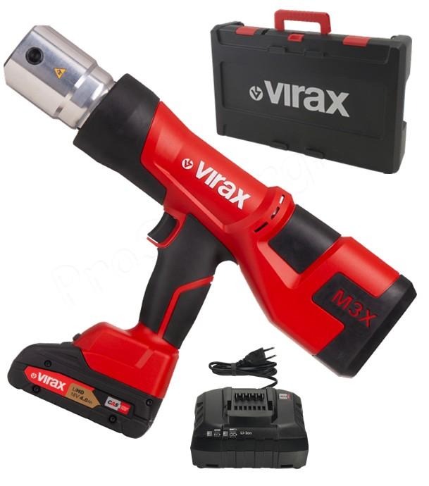 Sertisseuse Viper M3X Virax - Coffret VIRABOX avec 1 batterie 4AH et chargeur