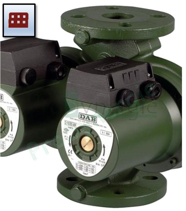 Circulateur chauffage Petit collectif DAB Double - A bride