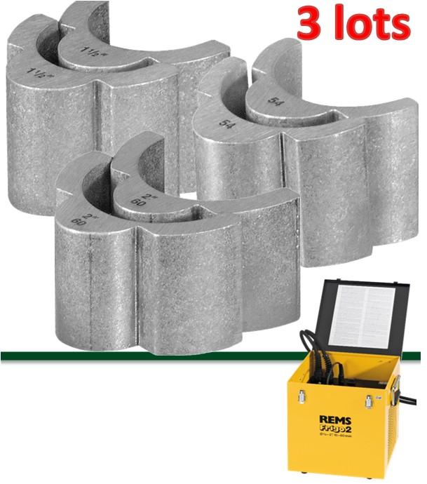 Set adaptateurs 1.1/2 à 2´´ pour congélateur électrique Frigo II REMS