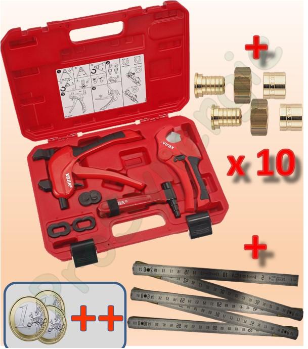 Promo Mini pince à expansion Virax pour PER + raccords