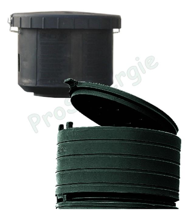 Rehausse pour cuve CHU, MU et CU à eau enterrer Ø 500 ou 700 mm