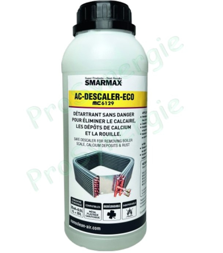 AC Descaler Eco - Détartrant puissant nettoyant pour unité extérieure - Bidon 750mL