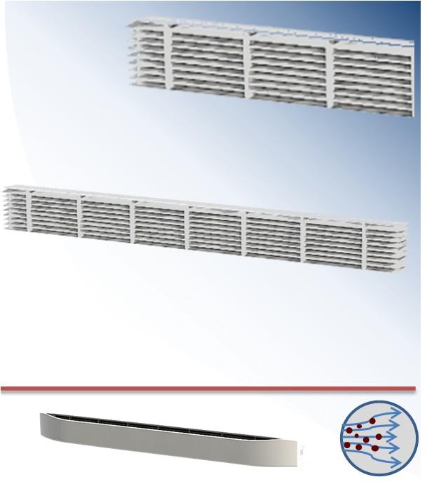 Filtre Pollen de rechange pour entrée d'air AirFilter 2 Aldes